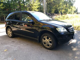 2006 Mercedes-Benz M-Класс 280 II (W164), чёрный, 1030000 рублей, вид 2
