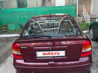 2003 Opel Astra Classic G, красный, 385000 рублей, вид 2