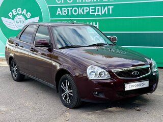 2012 Lada (ВАЗ) Priora I, пурпурный, 370000 рублей, вид 2