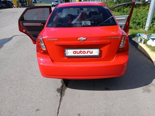 2007 Chevrolet Lacetti I, красный, 400000 рублей, вид 3