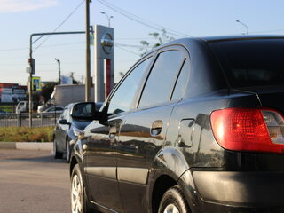 2008 Kia Rio II, чёрный, 350000 рублей, вид 5