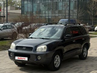 2003 Hyundai Santa Fe I, чёрный, 390000 рублей, вид 1