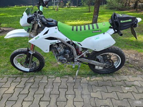 2004 Kawasaki KLX 250, зелёный, 159000 рублей, вид 1