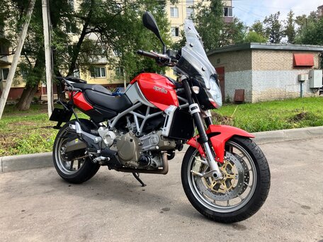 2008 Aprilia Mana 850, красный, 450000 рублей, вид 5