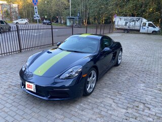 2020 Porsche Cayman T III 718 (982), синий, 7200000 рублей, вид 1