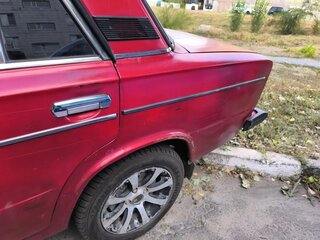 1990 Lada (ВАЗ) 2106, красный, 80000 рублей, вид 4