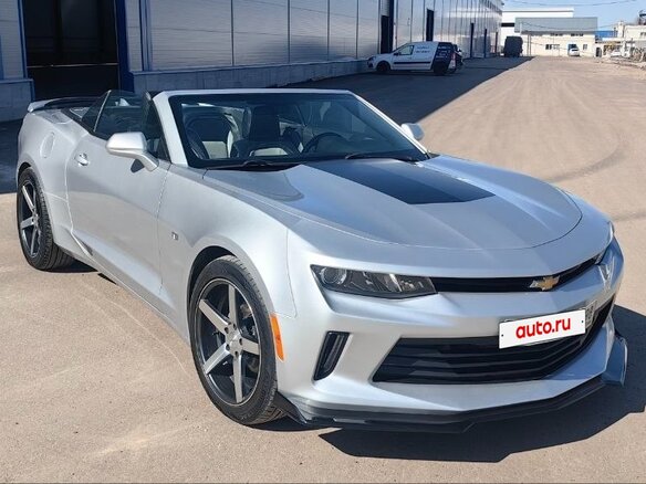 2017 Chevrolet Camaro VI, серый, 2480000 рублей - вид 20