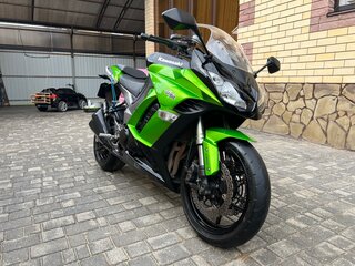 2011 Kawasaki Ninja 1000 SX, зелёный, 699000 рублей, вид 3
