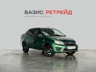 2017 Lada (ВАЗ) Granta I, зелёный, 539000 рублей, вид 3
