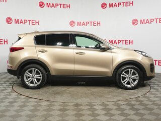 2017 Kia Sportage IV, коричневый, 2023000 рублей, вид 4