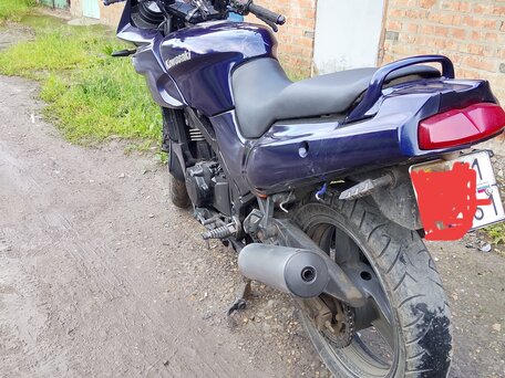 1995 Kawasaki GPZ 500, синий, 250000 рублей, вид 3