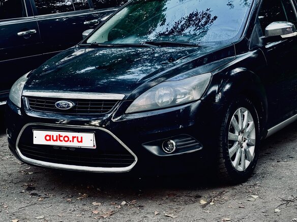 2008 Ford Focus II Рестайлинг, чёрный, 445000 рублей