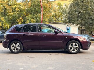 2007 Mazda 3 I (BK) Рестайлинг, пурпурный, 550000 рублей, вид 4