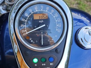 2025 Kawasaki VN900 Vulcan, синий, 820000 рублей, вид 5