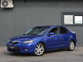 2006 Mazda 3 I (BK) Рестайлинг, синий, 399999 рублей, вид 1
