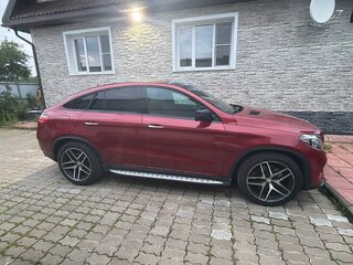 2015 Mercedes-Benz GLE Coupe 400 I (C292), красный, 4000000 рублей, вид 2