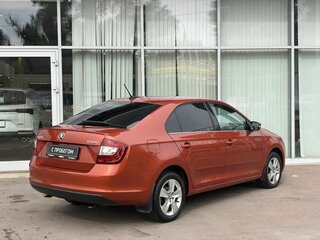 2017 Skoda Rapid I Рестайлинг, оранжевый, 1150000 рублей, вид 5