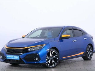 2019 Honda Civic X Рестайлинг, синий, 2499000 рублей, вид 3