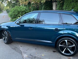 2019 Audi Q7 II (4M), синий, 5200000 рублей, вид 5