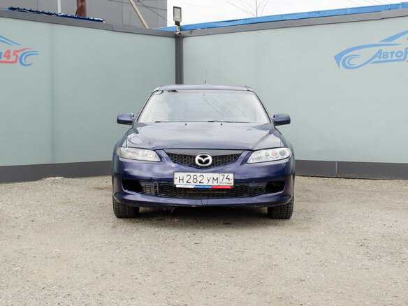 2006 Mazda 6 I (GG) Рестайлинг, синий, 291000 рублей - вид 5