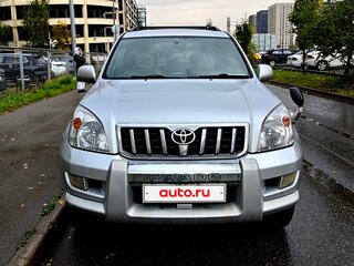2008 Toyota Land Cruiser Prado 120 Series Рестайлинг, серебристый, 2000000 рублей, вид 2