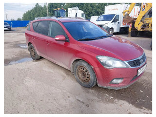 2011 Kia Ceed I Рестайлинг, красный, 410000 рублей, вид 1