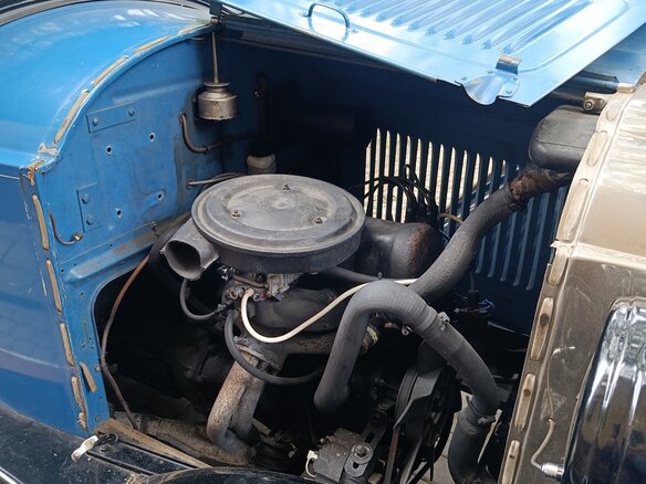 1923 Willys Knight Model 20, синий - вид 23