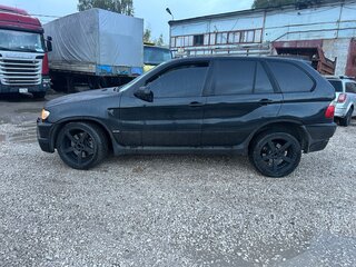 2002 BMW X5 4.6is I (E53), чёрный, 900000 рублей, вид 3