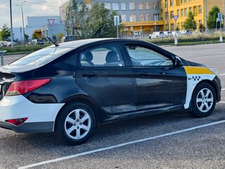 2016 Hyundai Solaris I Рестайлинг, белый, 450000 рублей, вид 3