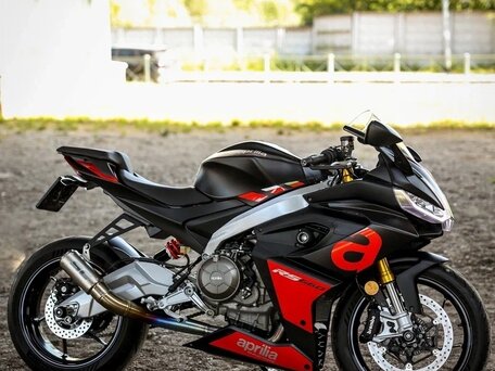 2024 Aprilia RS 660, чёрный, 1450000 рублей, вид 4