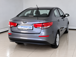 2016 Kia Rio III Рестайлинг, серый, 1260000 рублей, вид 4