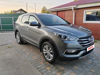 2017 Hyundai Santa Fe III Рестайлинг, серый, 2300000 рублей, вид 1