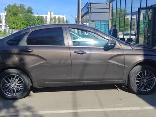 2017 Lada (ВАЗ) Vesta I, коричневый, 790000 рублей, вид 4