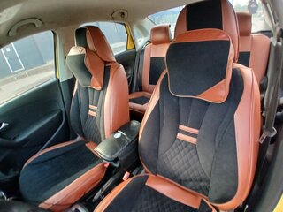 2017 Volkswagen Polo V Рестайлинг, жёлтый, 620000 рублей, вид 5