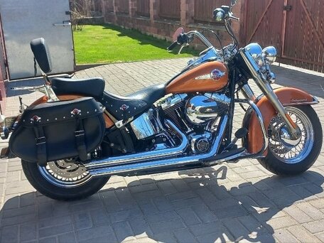 2015 Harley-Davidson Heritage, оранжевый, 1170000 рублей, вид 1