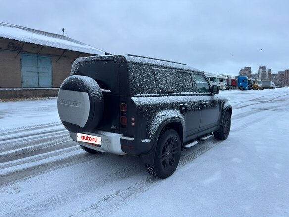 2022 Land Rover Defender 110 II, чёрный - вид 6