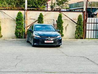2018 Toyota Camry US Market VIII (XV70), чёрный, 1960000 рублей, вид 1