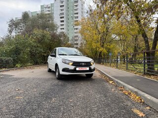 2018 Lada (ВАЗ) Granta I Рестайлинг, белый, 479999 рублей, вид 2