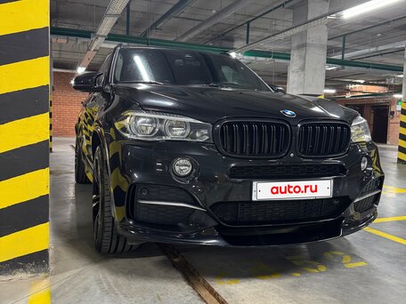 2016 BMW X5 40d III (F15), чёрный, 3590000 рублей, вид 1