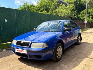 2006 Skoda Octavia I (A4) Рестайлинг, синий, 300000 рублей, вид 1