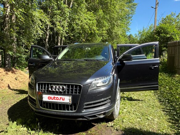 2013 Audi Q7 I (4L) Рестайлинг, чёрный, 2000000 рублей - вид 1