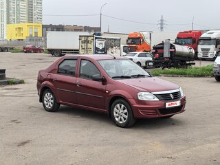 2012 Renault Logan I Рестайлинг, красный, 320000 рублей, вид 3
