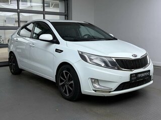 2012 Kia Rio III, белый, 665000 рублей, вид 3