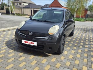 2006 Nissan Micra III (K12), чёрный, 440000 рублей, вид 2