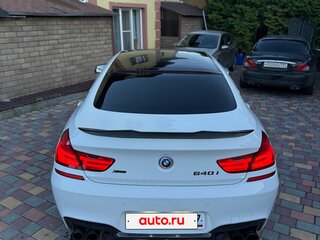 2015 BMW 6 серии Gran Coupe 640i xDrive III (F06/F13/F12) Рестайлинг, белый, 3500000 рублей, вид 4