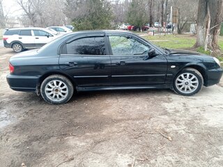 2006 Hyundai Sonata ТагАЗ IV (EF) Рестайлинг, чёрный, 600000 рублей, вид 2