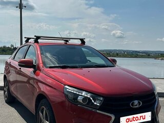 2016 Lada (ВАЗ) Vesta I, красный, 620000 рублей, вид 2