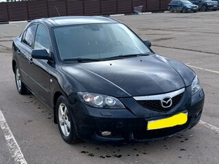 2007 Mazda 3 I (BK) Рестайлинг, чёрный, 320000 рублей, вид 4