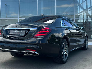2019 Mercedes-Benz S-Класс 560 Long VI (W222, C217) Рестайлинг, чёрный, 6780000 рублей, вид 5
