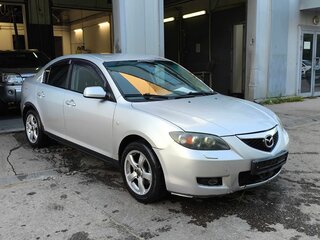 2006 Mazda 3 I (BK) Рестайлинг, серебристый, 310000 рублей, вид 1